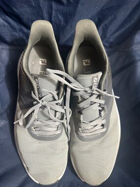 FootJoy Men’s Light Gray Mesh Casual Sneakers